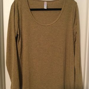 Pumpkin spice latte colored shirt!